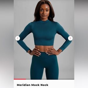 BuffBunny meridian mock neck top
